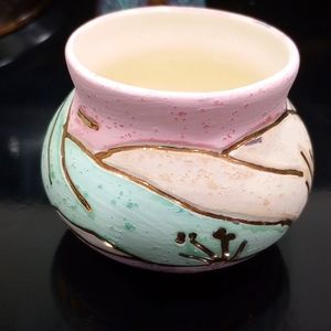 Authentic Native American New Mexico mini vase